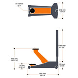 Martins | Low Profile 2-Ton Floor Jack (MFJ-2T)