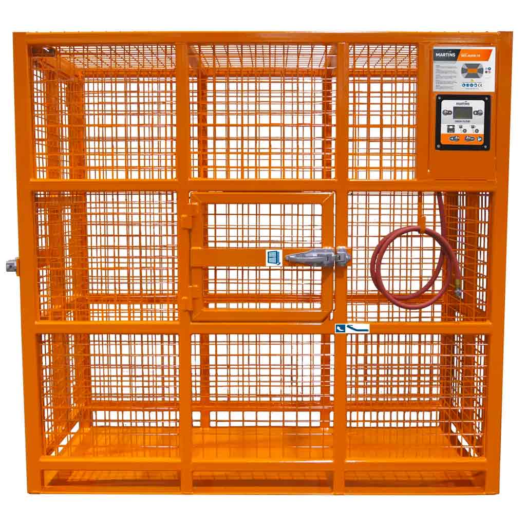 Martins Industries MIC-AUHD-78 Automatic Heavy Duty Truck &amp; OTR Tire Inflation Cage 78″