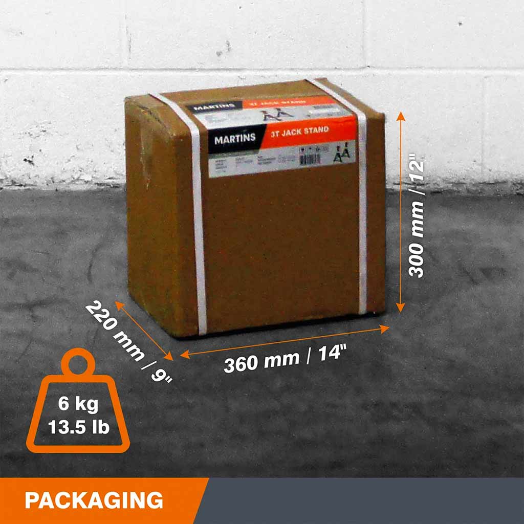 Martins | Professional 3.3 Ton Jack Stands (MJS-3T)