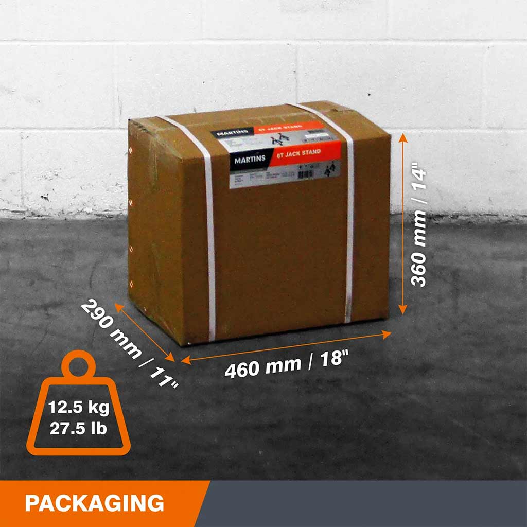 Martins | Professional 6.6 Ton Jack Stands (MJS-6T)