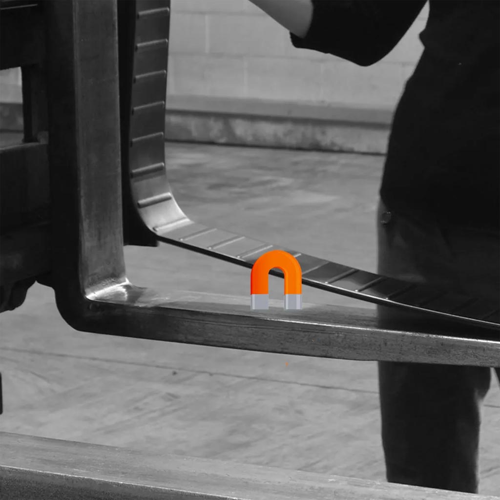 Martins Industries MMRFC-60 Magnetic Rubber Forklift Fork Cover 60″