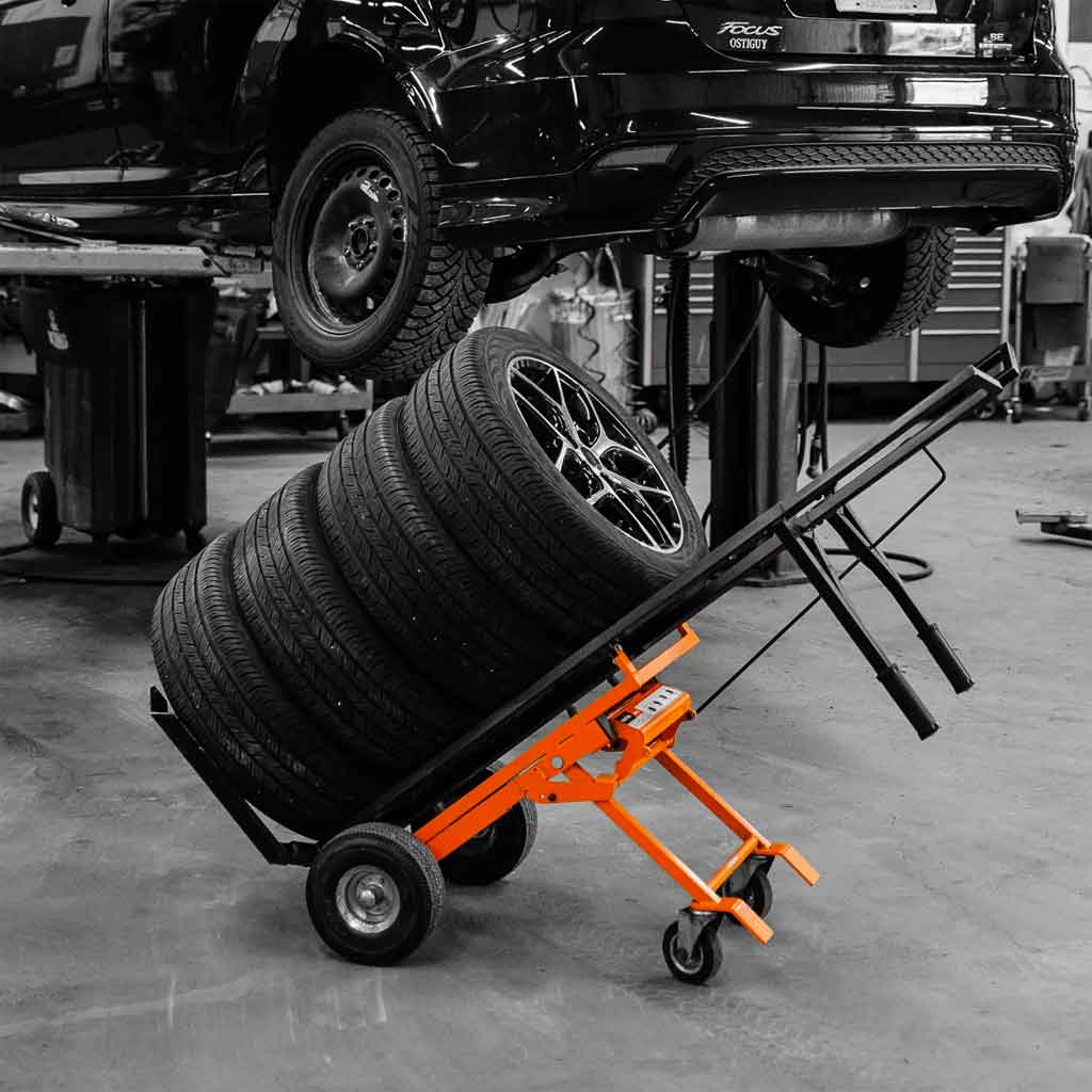 Martins Industries MPTC Tire Rider Ergonomic Tire Cart