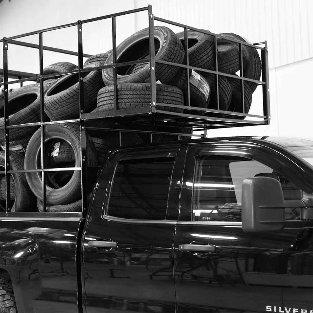Martins | Xpeditor M-100 Tire Transport Cage Assembly for Pickup Truck Beds (MPTX-100)