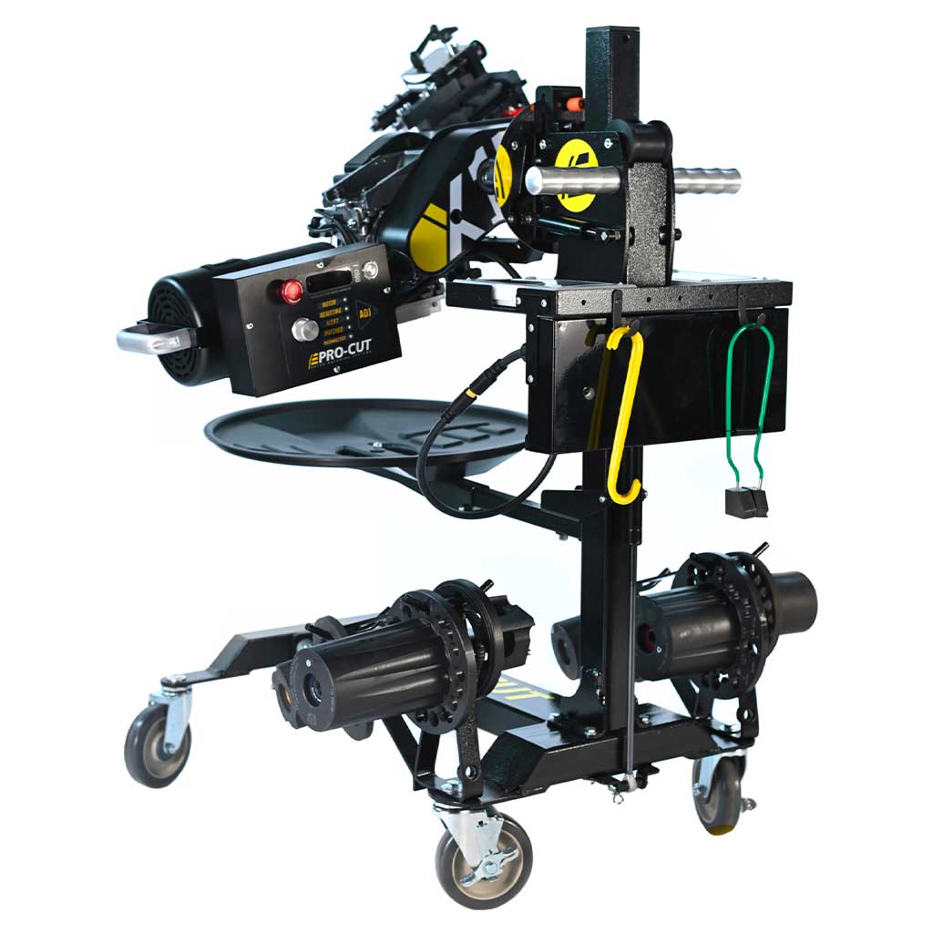 ProCut X15DC6ADP OnCar PFM X15 Brake Lathe with DC Motor, Trolley