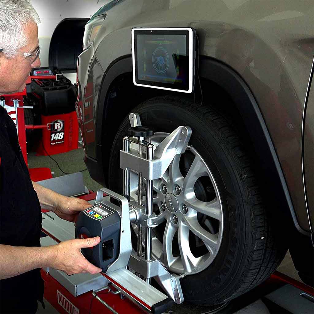 Rotary R1065 Mobile Tablet-Operated Wheel Alignment System