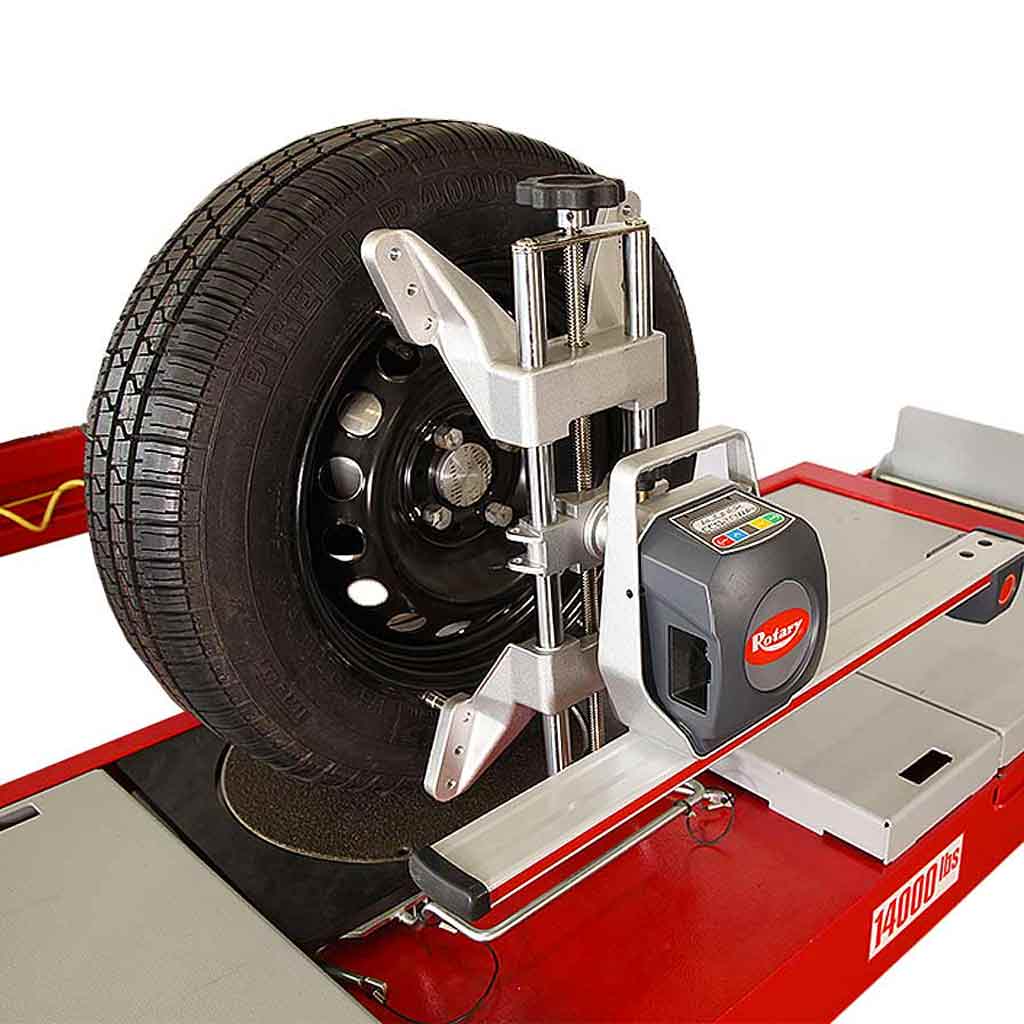 wheel alignment machine