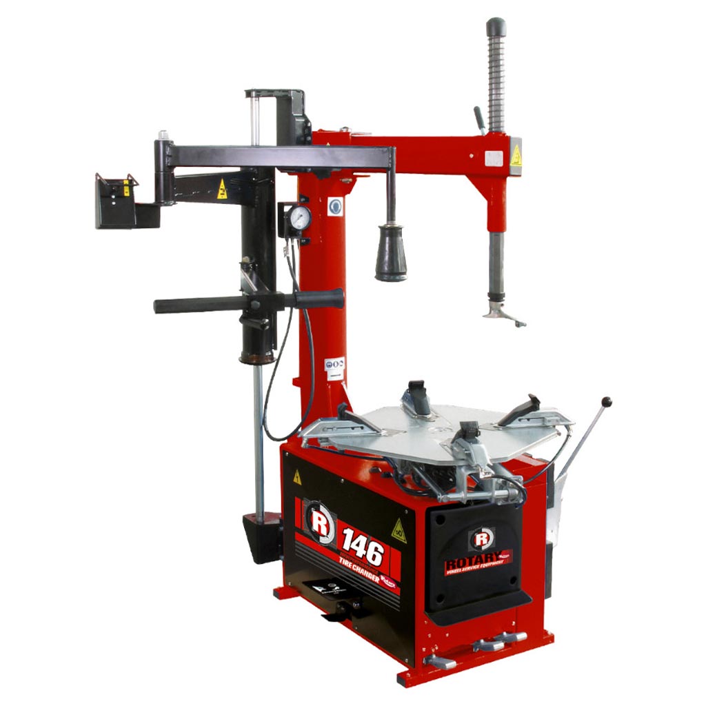 Rotary | Professional Combo: R146RP Swing Arm Tire Changer w/ Helper Arm & R155 Pro 3D Wheel Balancer (RW146155C)