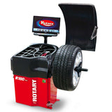 Rotary | Tire Master Combo: R1150 Leverless Center-Post Tire Changer & R180 Pro 3D Auto Wheel Balancer (RW1150180C)