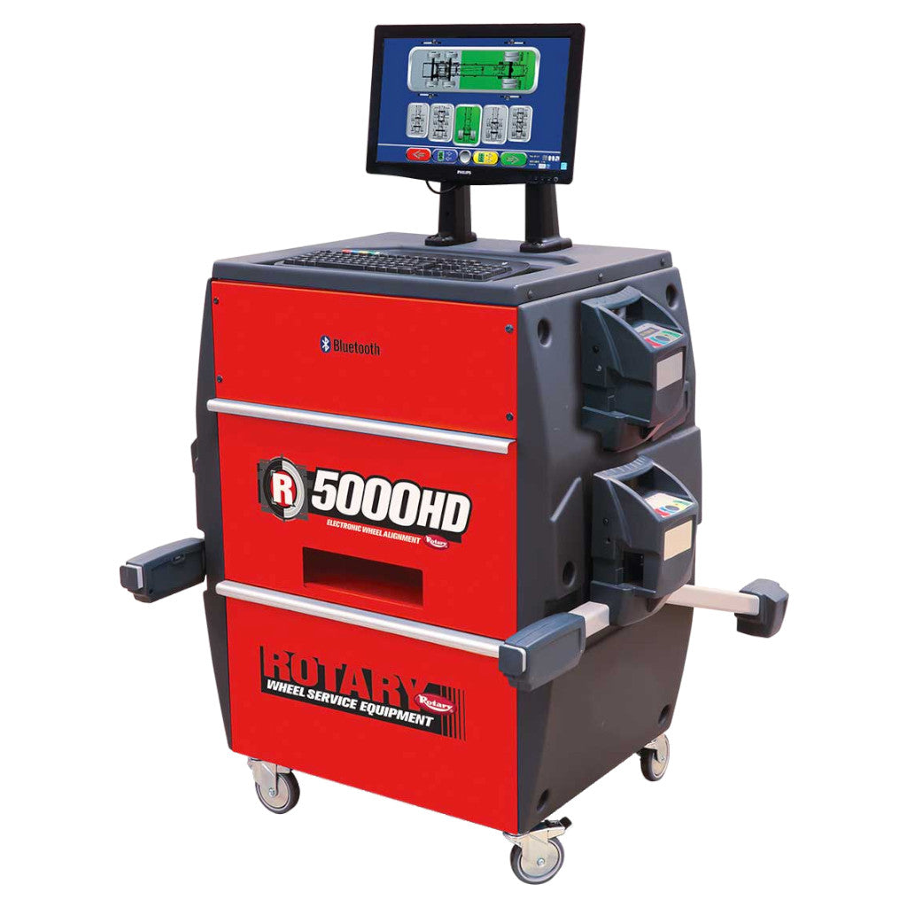 Rotary R5000HD CTA Pro 6-CCD Heavy Duty Commercial Truck Wheel Alignment System