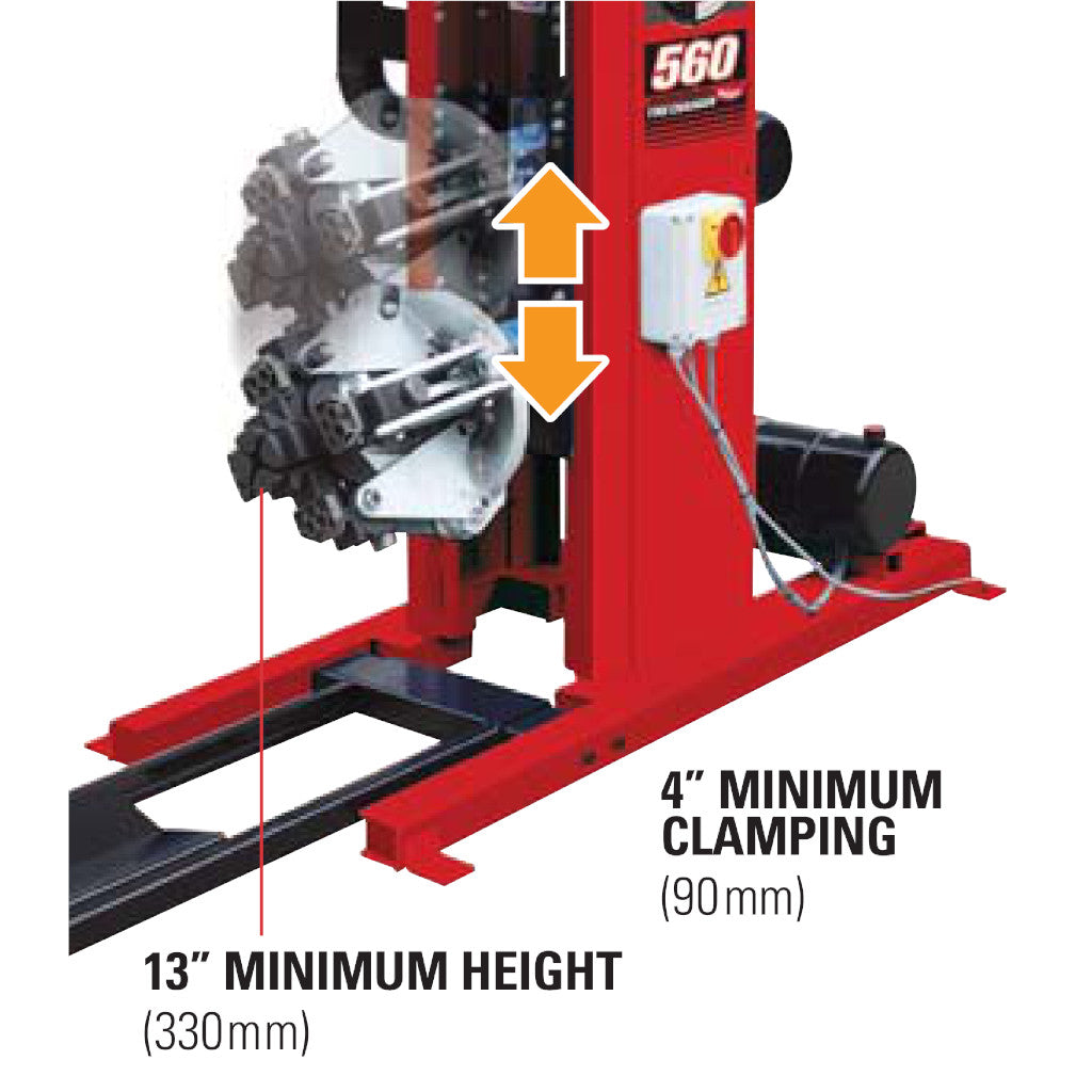 Rotary R560 Mobile HD Heavy Duty Truck Tire Changer