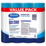 Sprayway | Ammonia-Free Foaming-Action Aerosol Spray Glass Cleaner 4-Pack of 19 oz Cans (SWGC)