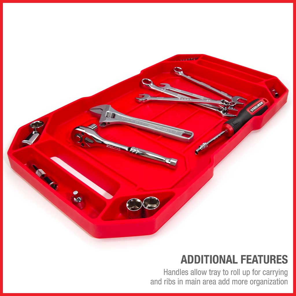 Steelman 42471 Large Silicone Tool and Hobby Tray