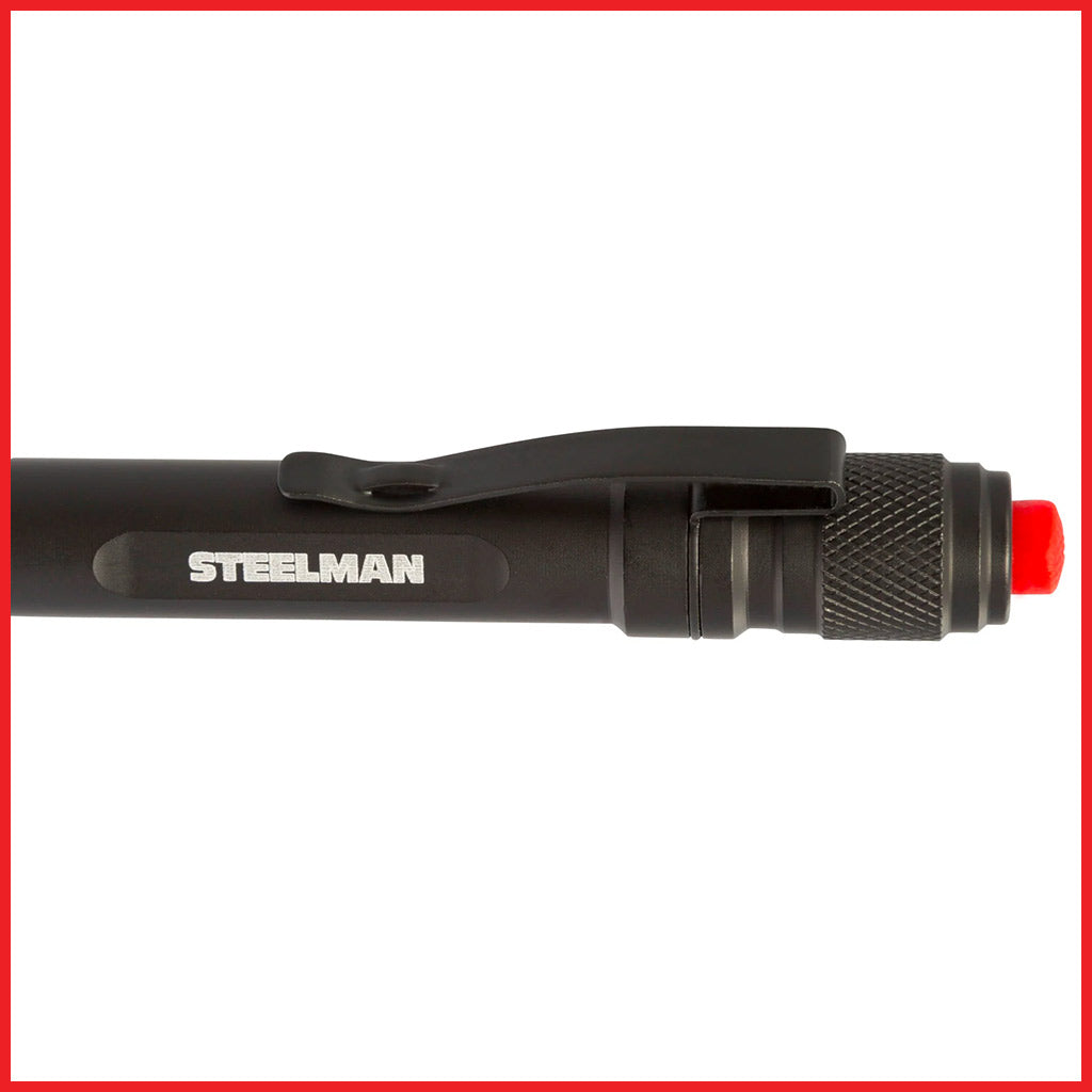 Steelman 95874 Durable Aluminum AAA-Battery Powered Pocket-Sized LED P -  Tire Supply Network