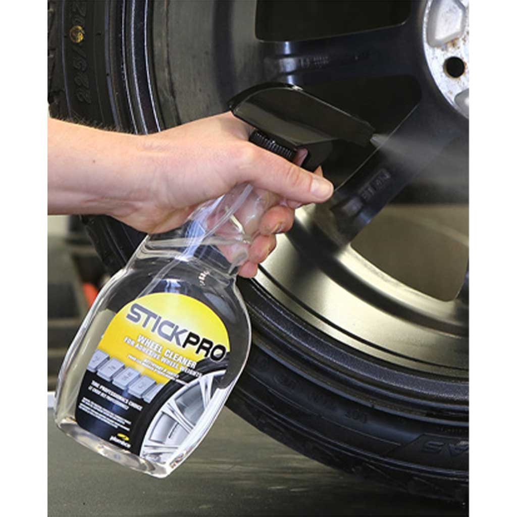 StickPro 44011 Wheel Cleaner for Adhesive Wheel Weights - Tire