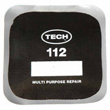 TECH | MP-10 Multi-Purpose Fabric-Reinforced 3″ Square Universal Tire Patch Repair Unit, Box of 30 (112TE)