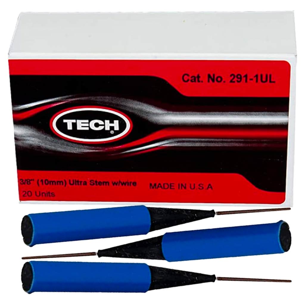 TECH | Uni-Seal ULS10 Ultra Stem Lead-Wire 3/8″ Injury Tire Repair Plug Insert - Box of 20 (291-1UL)