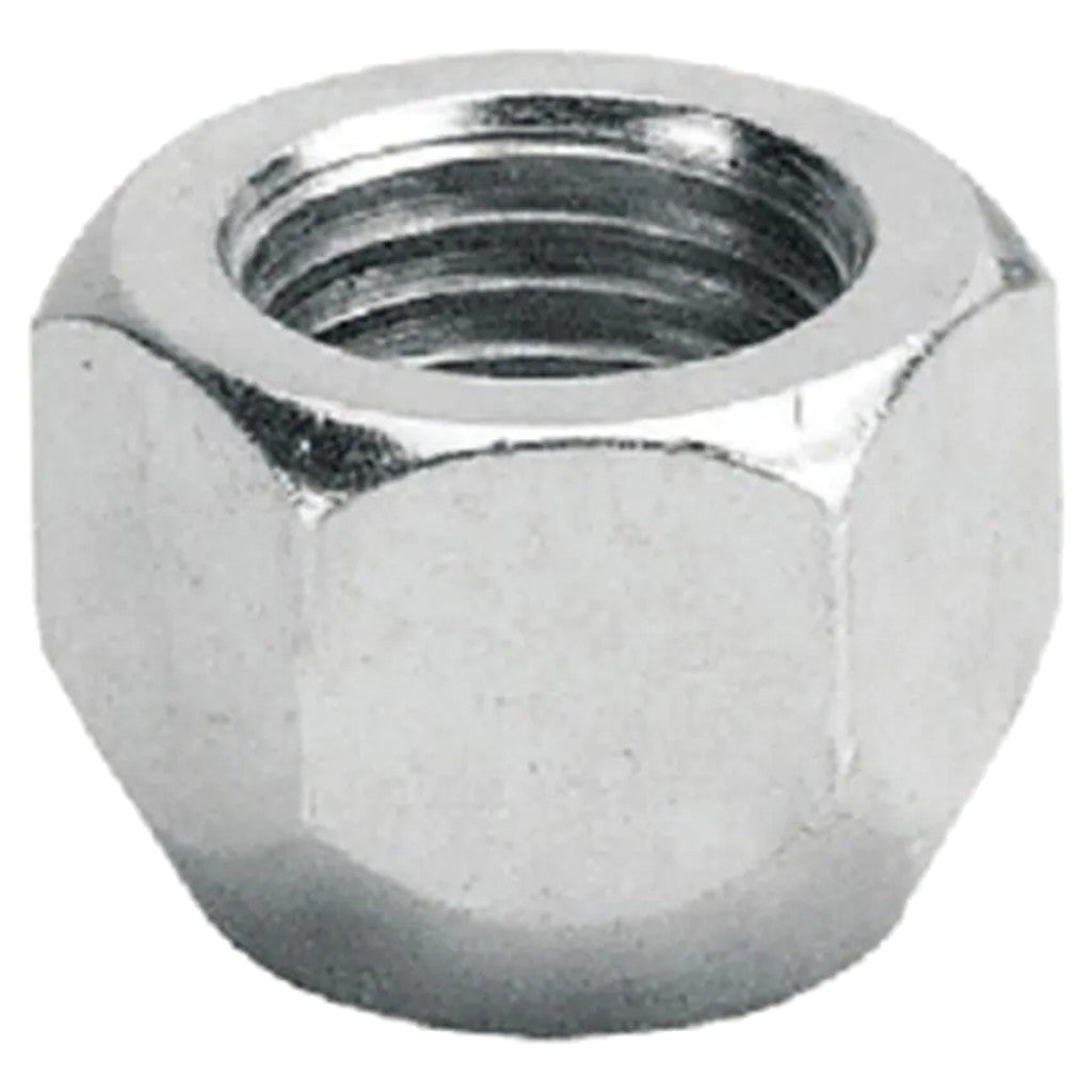 White Knight | Chrome Open-End Acorn 13/16″ Hex Lug Nut - Thread Size 14mm x 1.50 - Box of 100 (1309)