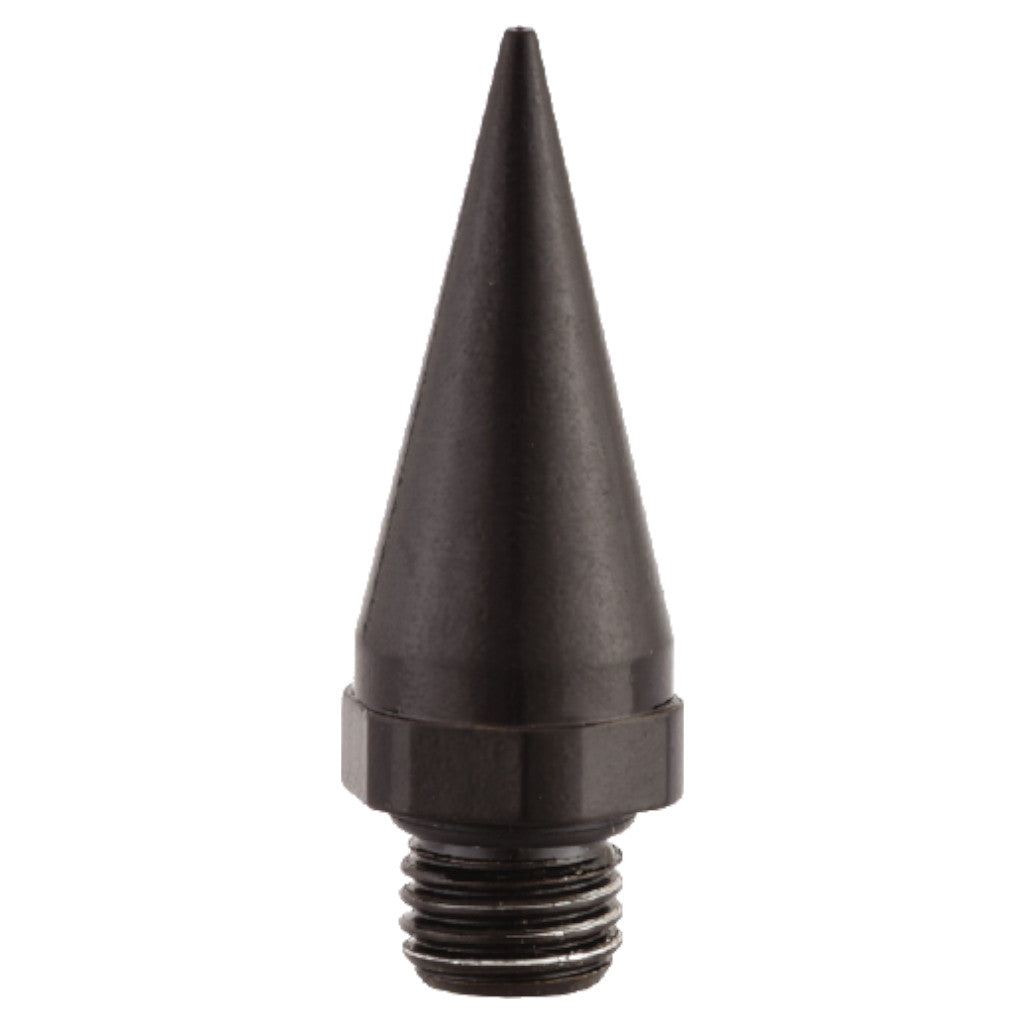 White Knight | Black Aluminum Spike Extension - 1.60″ Length - Box of 100 (1900BK)