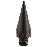 White Knight | Black Aluminum Spike Extension - 1.60″ Length - Box of 100 (1900BK)