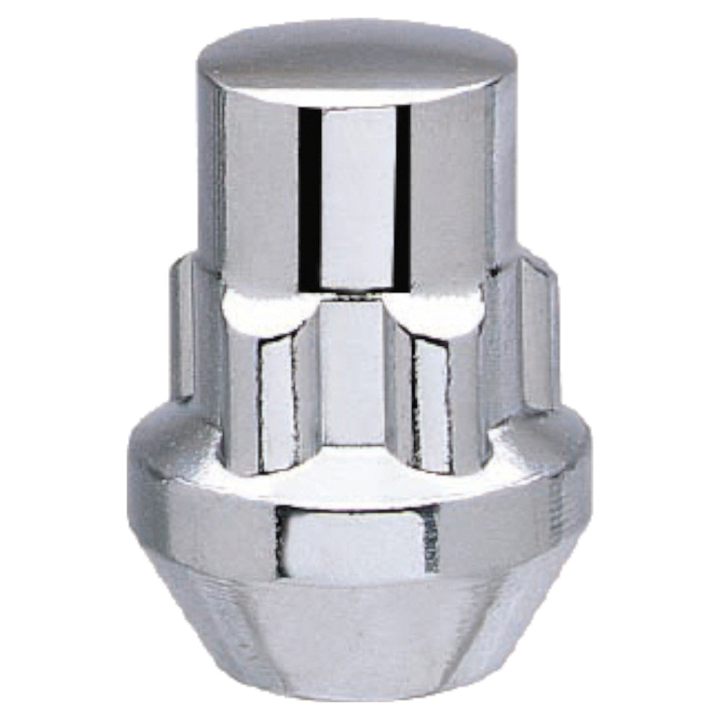 White Knight | Chrome Acorn Socket Key Wheel Lock - Thread Size 1/2″ x 20 (40400S)