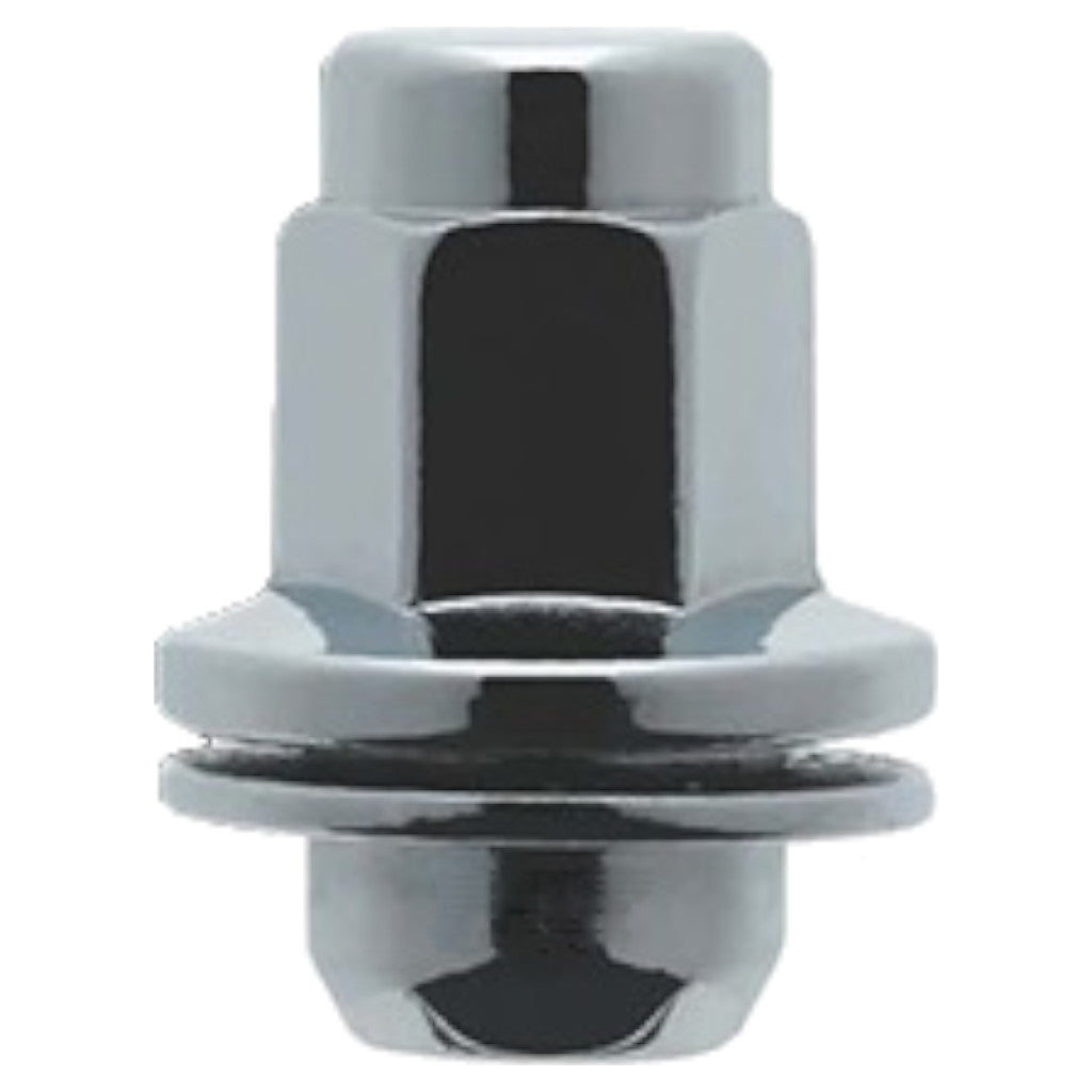 White Knight 5309DL Chrome Duplex Mag OEM Factory Lug Nut with Washer -  Tire Supply Network
