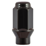 White Knight | Black ET Bulge 3/4″ Hex Long Lug Nut - Thread Size 14mm x 1.50 - Box of 40 (7809LSBK)