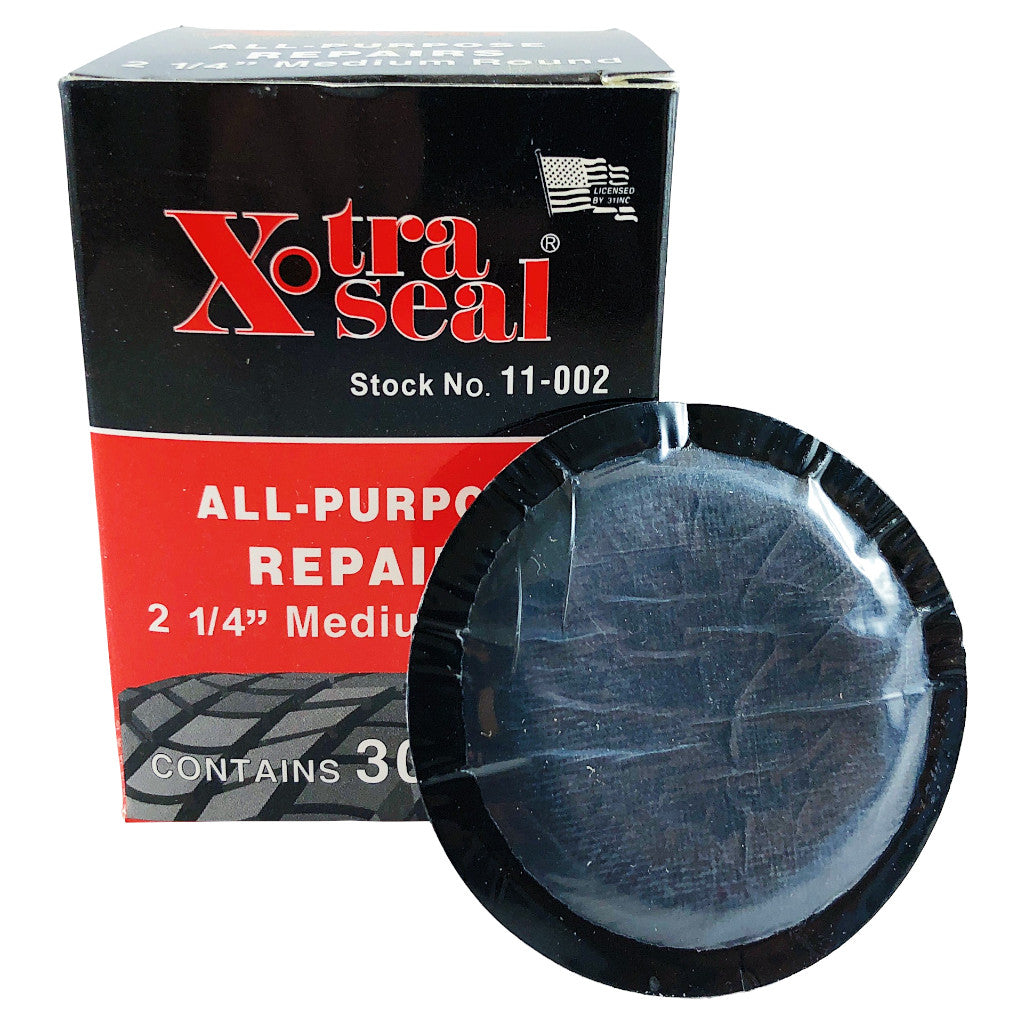 Xtra Seal 11-002 Medium Round Feather-Edge Tube Patch Repair Units