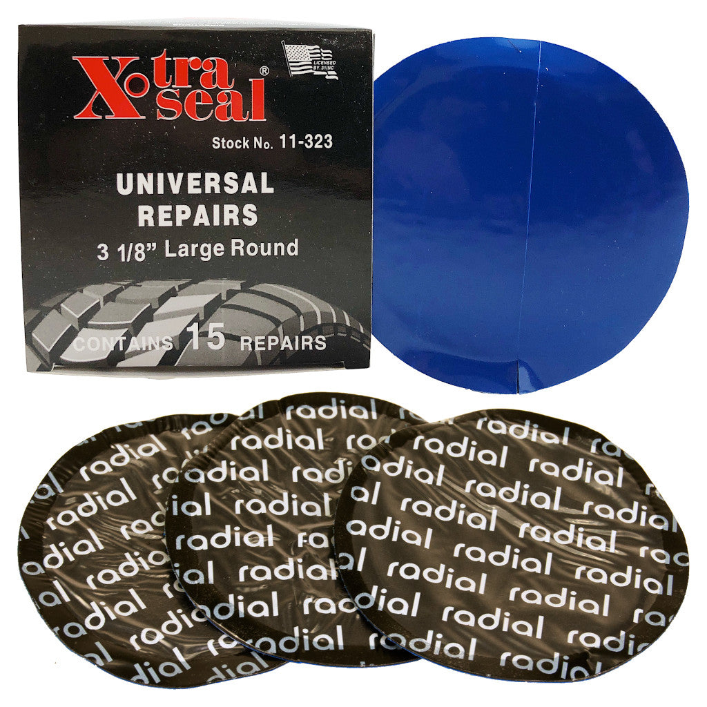 Xtra Seal 11323 Large Round Universal Radial Tire Repair Patch Tire