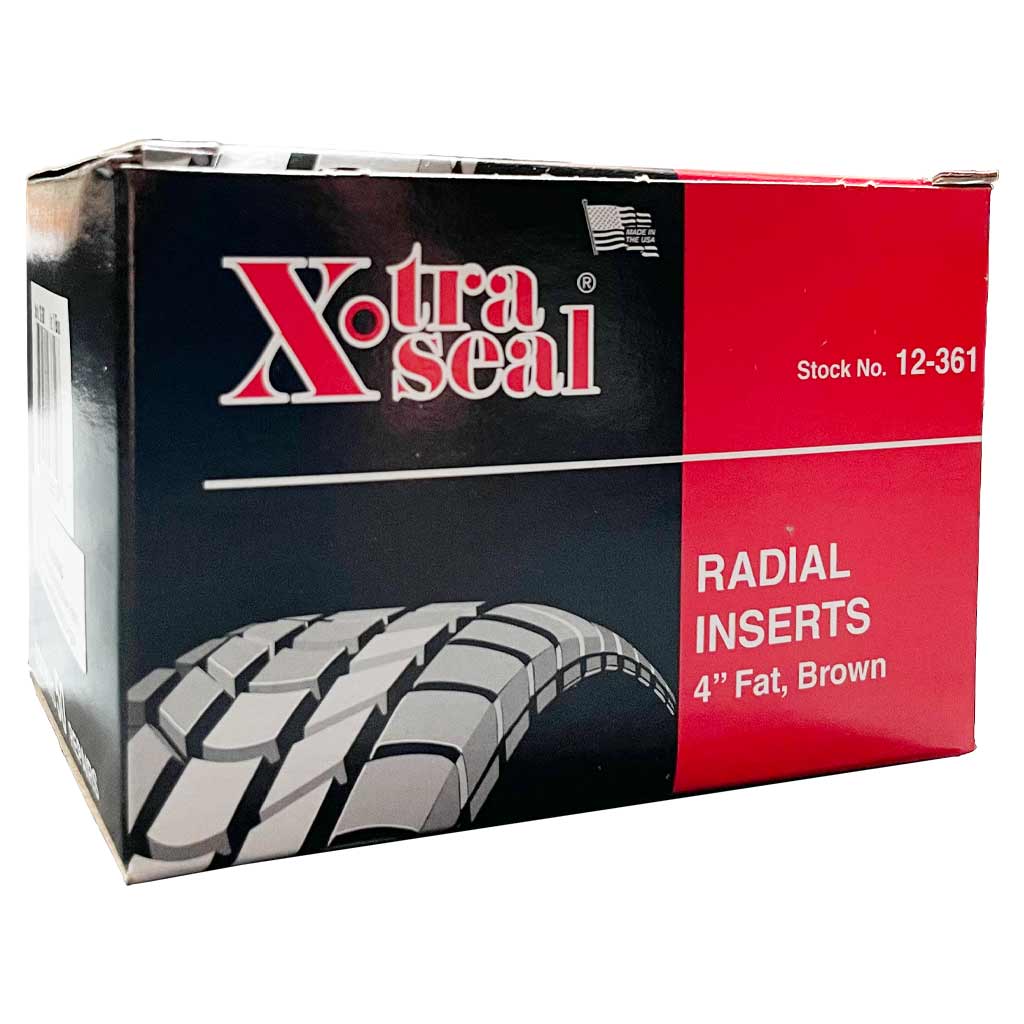 Xtra Seal 12-361 Fat Brown 4″ Universal String-Type Tire Repair Plug Inserts