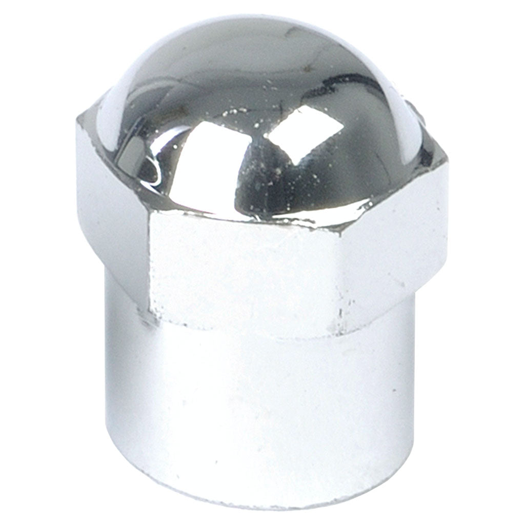 Xtra Seal 17-493P Chrome Plastic Hex Valve Cap with Seal - Box of 100
