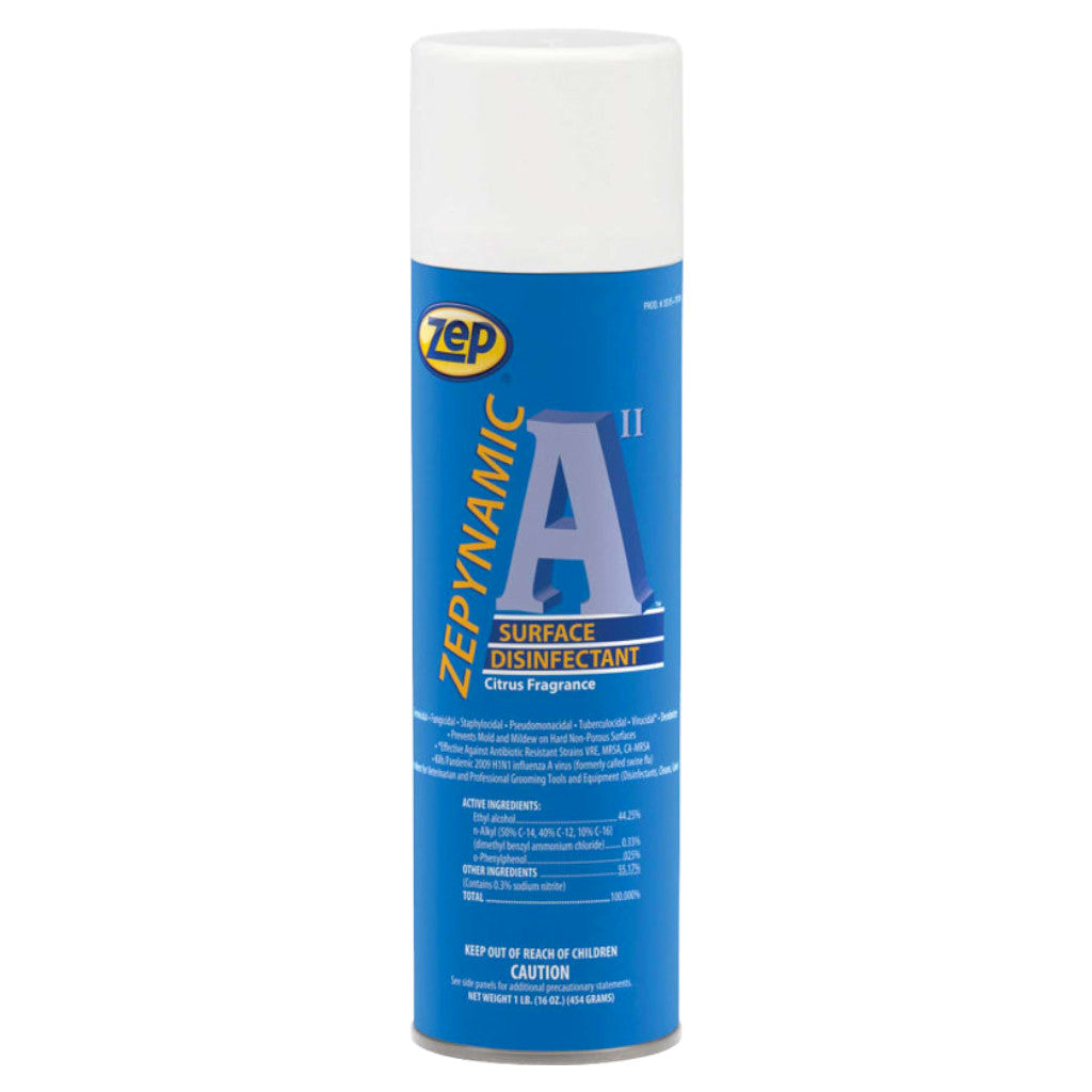 Zep 351501 Zepynamic A II Aerosol Surface Disinfectant 16 oz Single Can or Case of 12 Cans